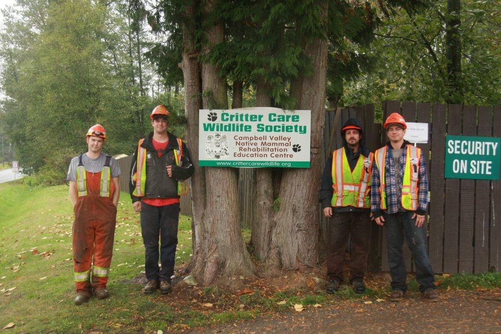 Mainroad Lower Mainland Contracting makes Critter Care dreams come true