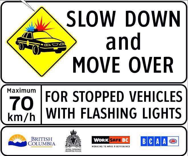 Reminder to slow down and drive safely during summer road maintenance and construction activities.