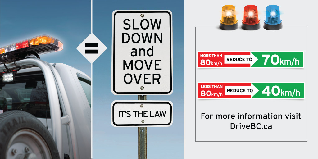 A reminder to slow down during summer road maintenance and construction activities.