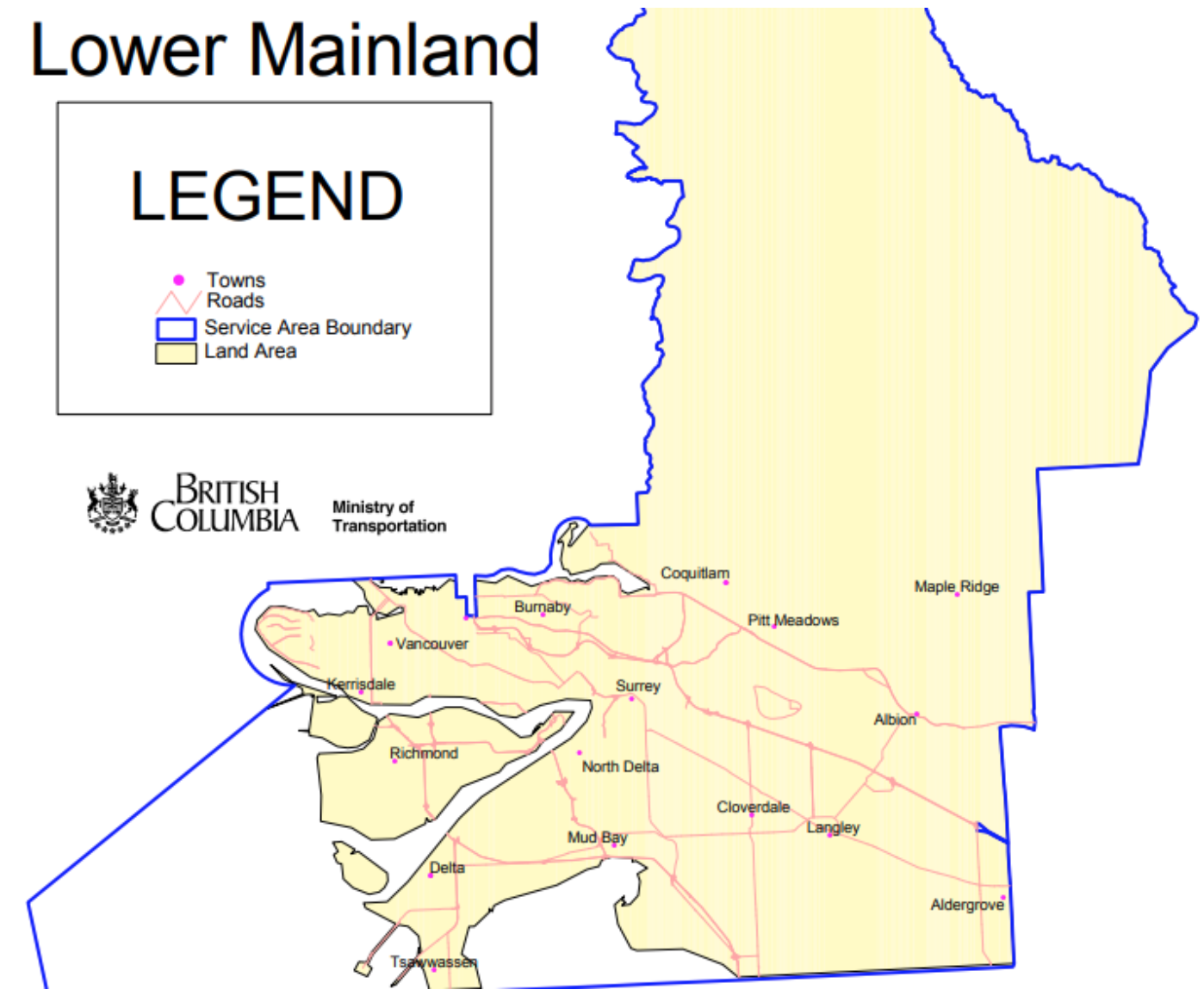 Mainroad Lower Mainland Service Area