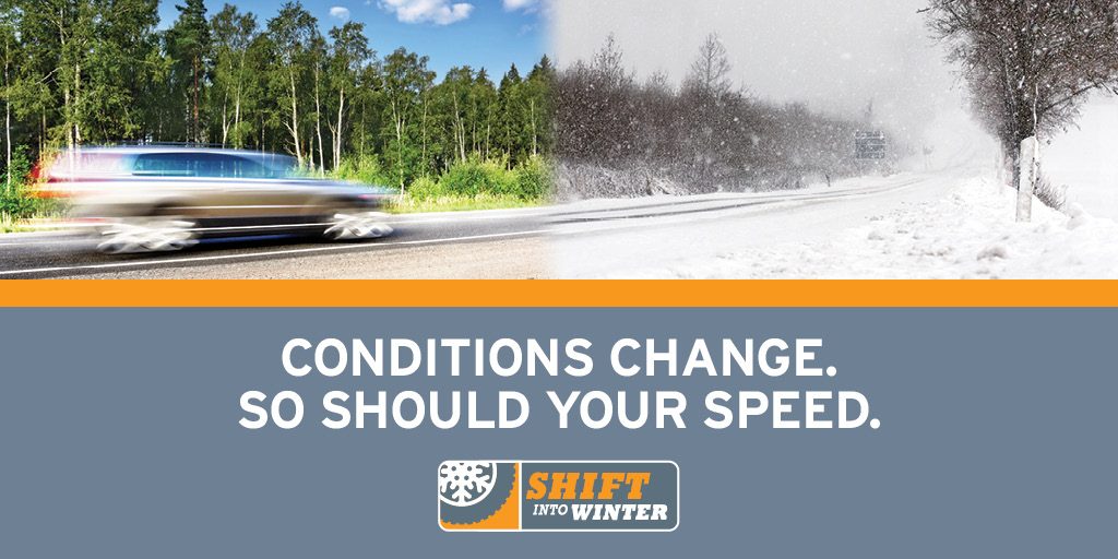 Please be prepared for the unpredictability of fall and winter weather.