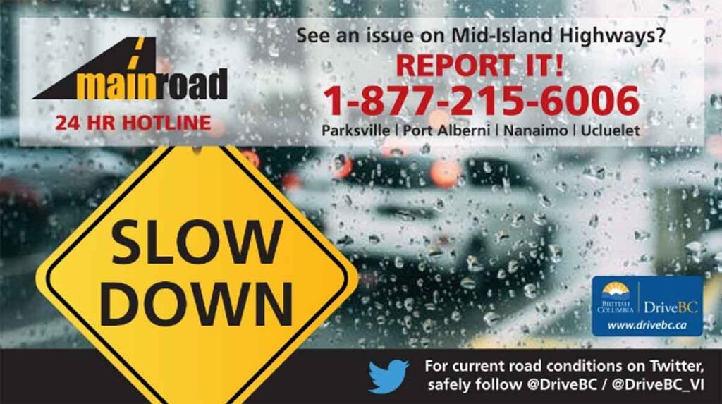 Report Mid-Island Highway Issues